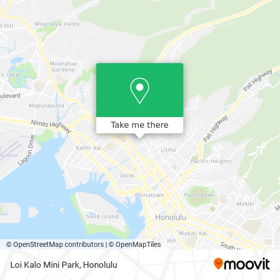 Mapa de Loi Kalo Mini Park