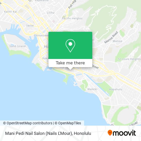 Mapa de Mani Pedi Nail Salon (Nails L'Mour)