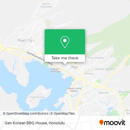 Gen Korean BBQ House map