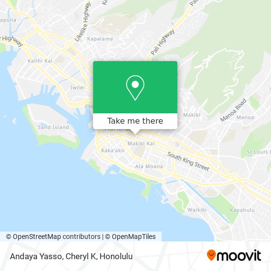 Mapa de Andaya Yasso, Cheryl K