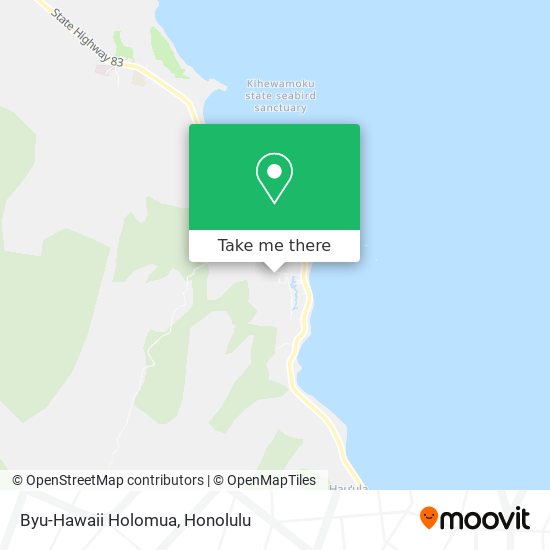 Byu-Hawaii Holomua map