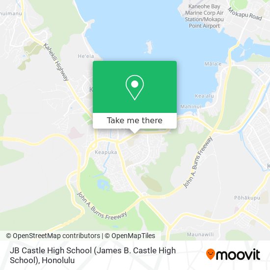 JB Castle High School (James B. Castle High School) map