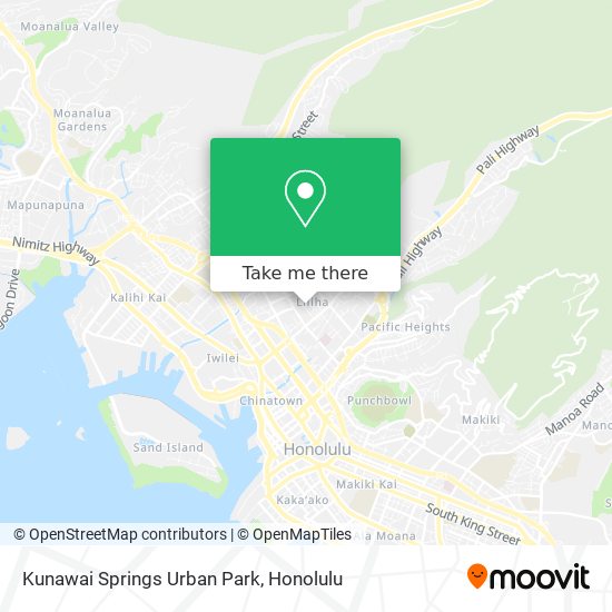 Mapa de Kunawai Springs Urban Park