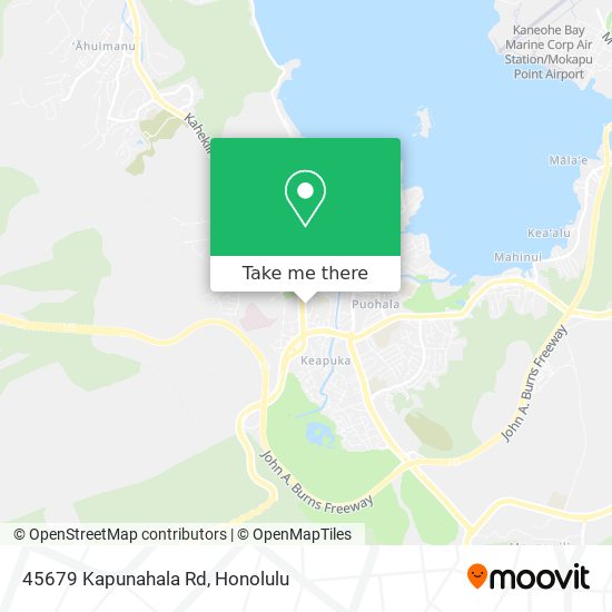 45679 Kapunahala Rd map