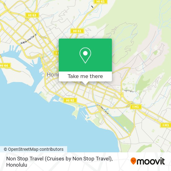 Mapa de Non Stop Travel (Cruises by Non Stop Travel)