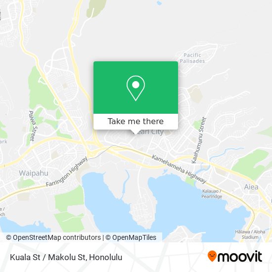 Mapa de Kuala St / Makolu St