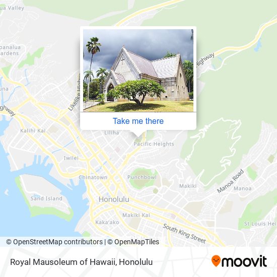 Mapa de Royal Mausoleum of Hawaii