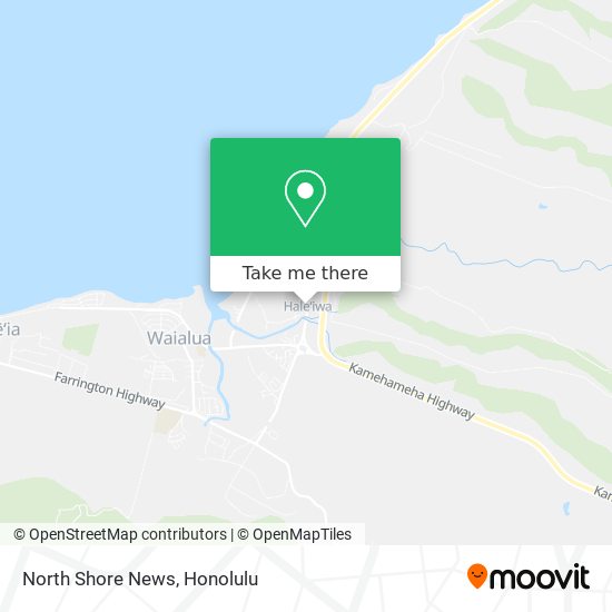 Mapa de North Shore News
