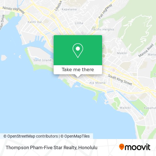 Thompson Pham-Five Star Realty map