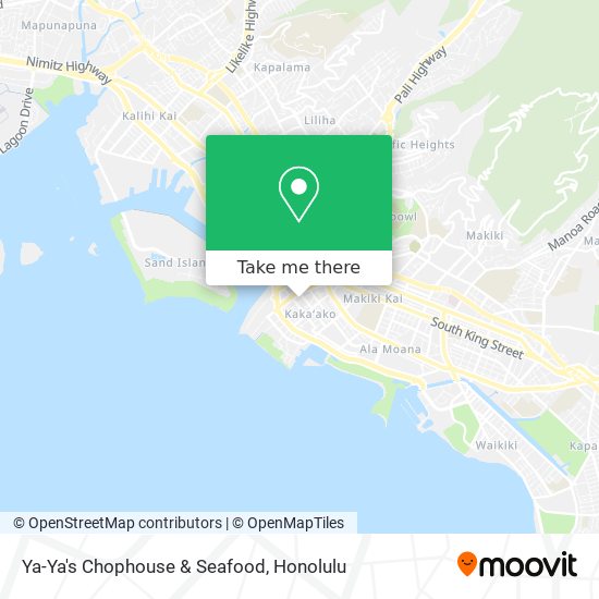 Ya-Ya's Chophouse & Seafood map