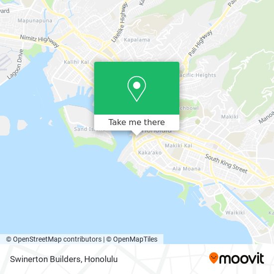 Swinerton Builders map