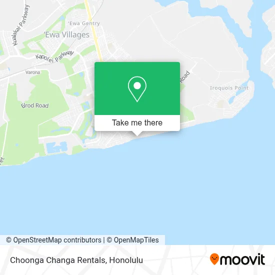 Choonga Changa Rentals map