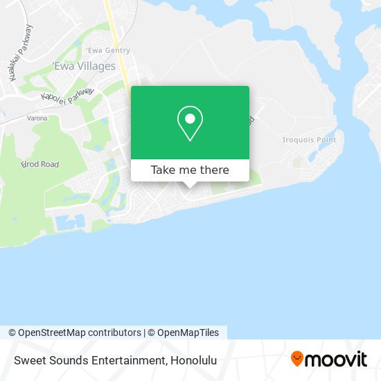 Mapa de Sweet Sounds Entertainment
