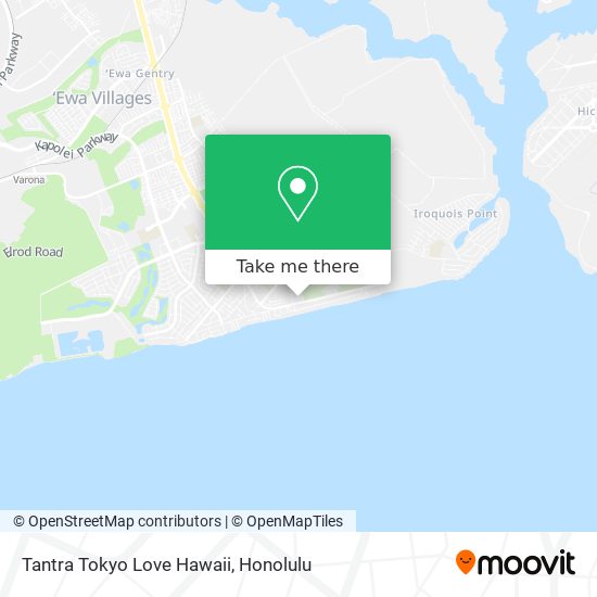 Mapa de Tantra Tokyo Love Hawaii