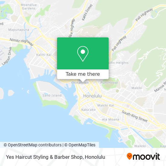 Yes Haircut Styling & Barber Shop map