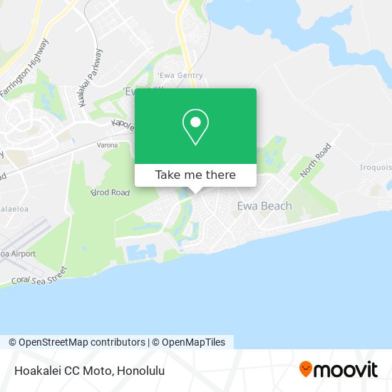 Hoakalei CC Moto map