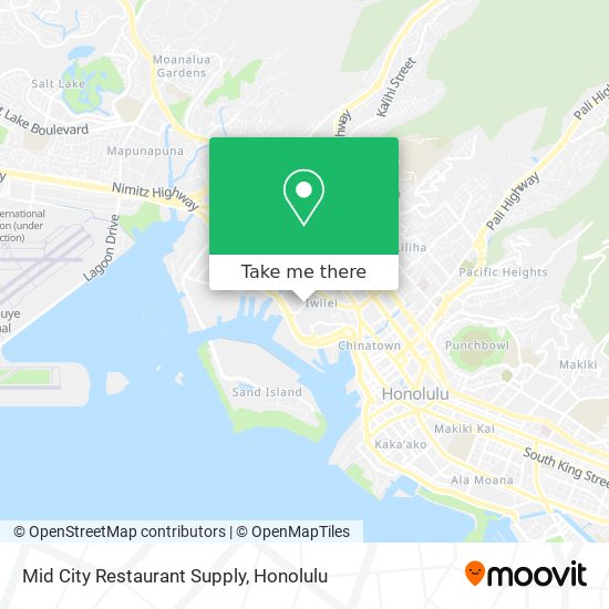 Mid City Restaurant Supply map