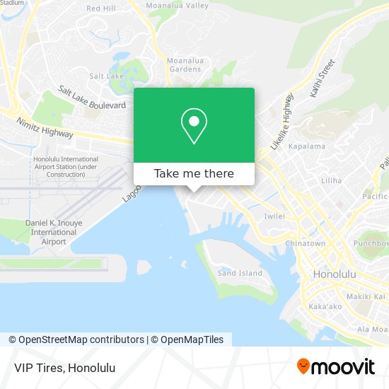 Mapa de VIP Tires