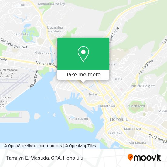 Mapa de Tamilyn E. Masuda, CPA