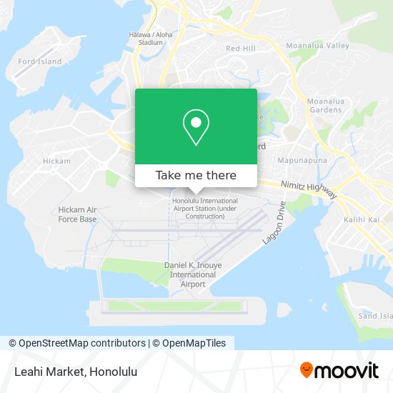 Leahi Market map