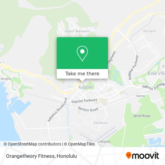 Orangetheory Fitness map