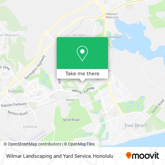 Mapa de Wilmar Landscaping and Yard Service