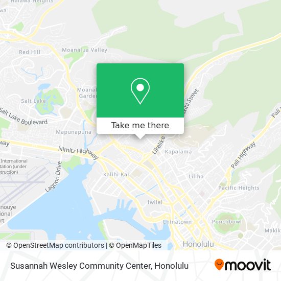 Susannah Wesley Community Center map