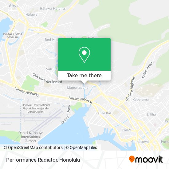 Performance Radiator map