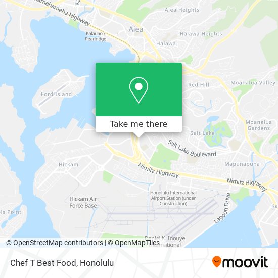 Chef T Best Food map