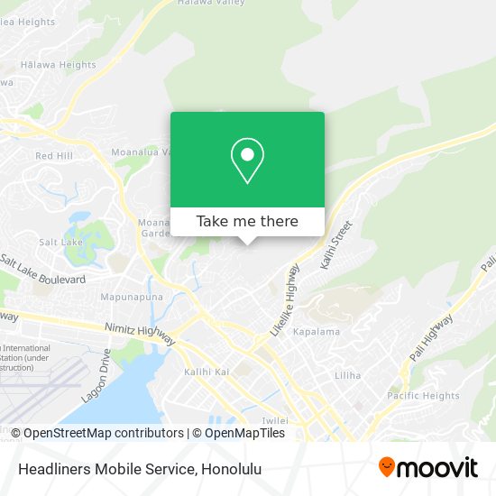 Headliners Mobile Service map