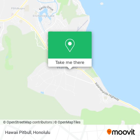 Mapa de Hawaii Pitbull