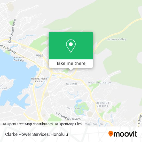 Clarke Power Services map