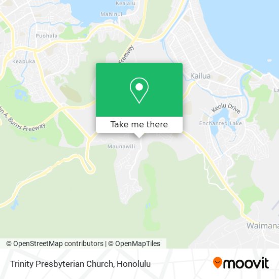Mapa de Trinity Presbyterian Church
