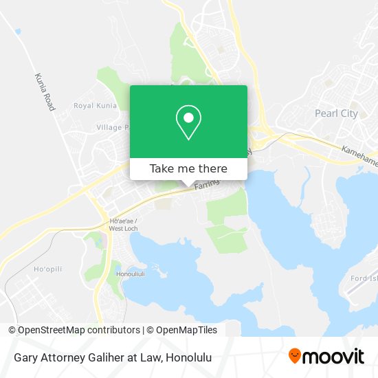 Mapa de Gary Attorney Galiher at Law