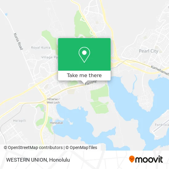 Mapa de WESTERN UNION