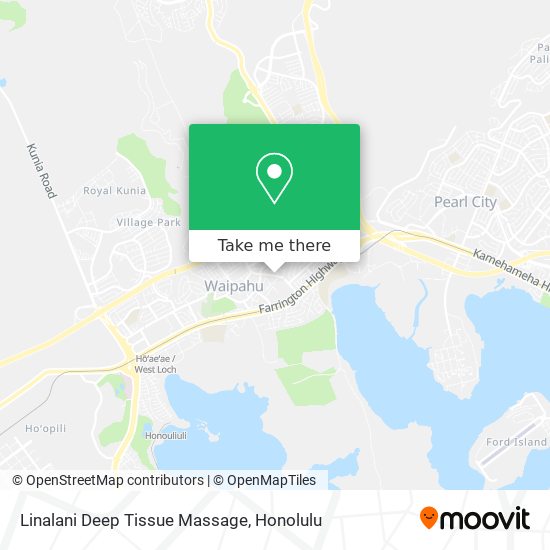 Linalani Deep Tissue Massage map