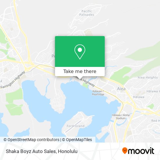 Shaka Boyz Auto Sales map
