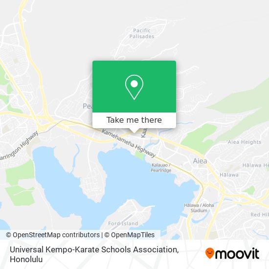 Universal Kempo-Karate Schools Association map