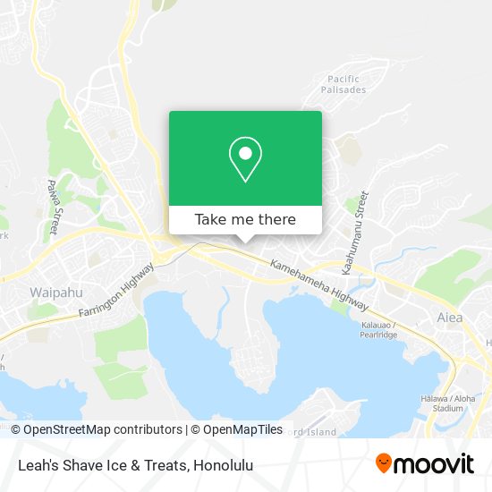 Mapa de Leah's Shave Ice & Treats