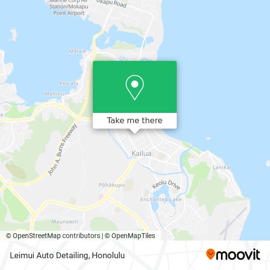 Leimui Auto Detailing map
