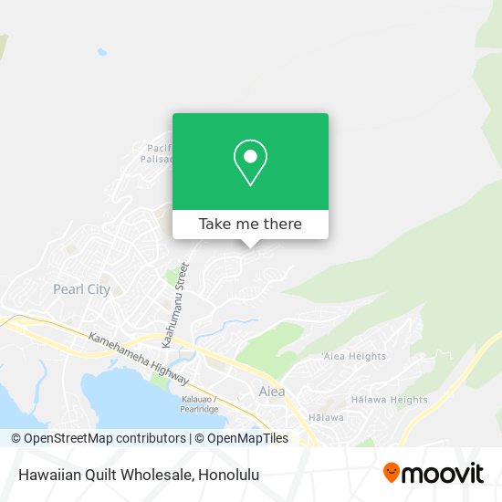 Hawaiian Quilt Wholesale map