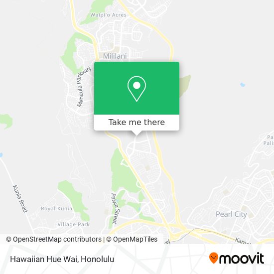 Hawaiian Hue Wai map