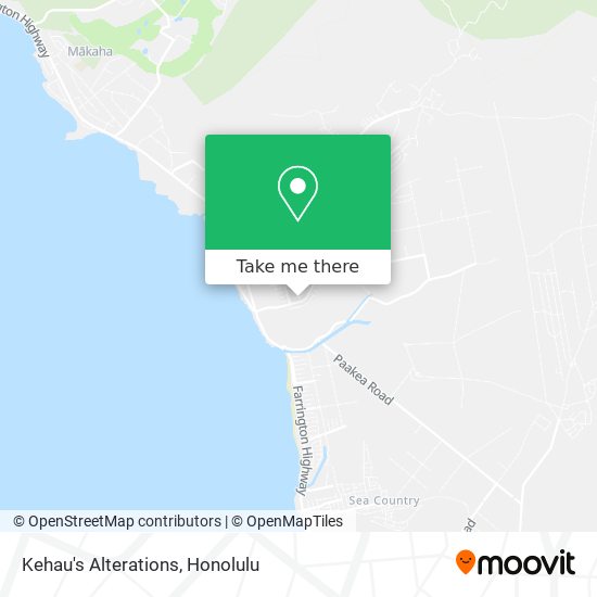 Kehau's Alterations map