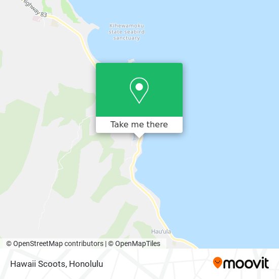 Hawaii Scoots map