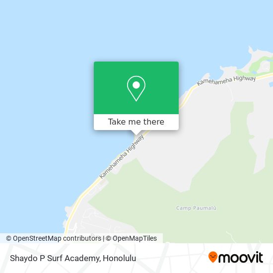 Mapa de Shaydo P Surf Academy