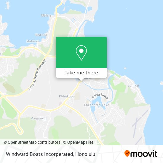 Windward Boats Incorperated map