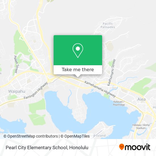 Pearl City Elementary School map