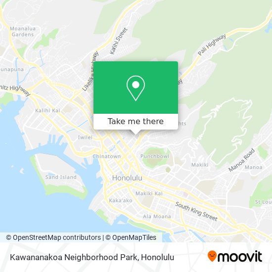 Kawananakoa Neighborhood Park map