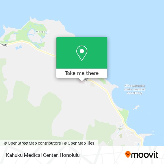 Mapa de Kahuku Medical Center