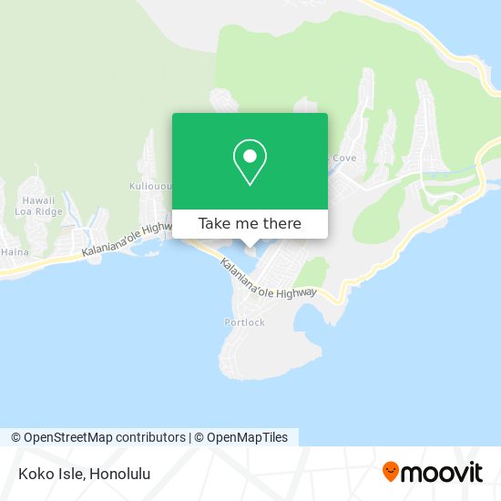Mapa de Koko Isle